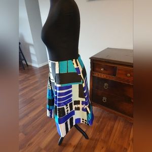 Lane Brant Geometric Print Skirt